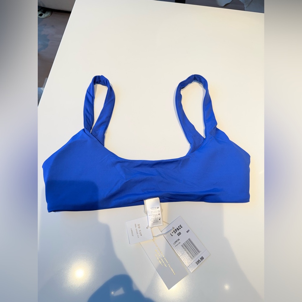 l*space Electric Blue Prince Bikini Top